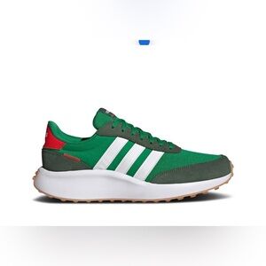 Adidas RUN 70S 'GREEN RED' Green and Red Athletic Shoes mens 10.5
